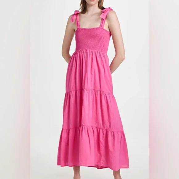 XiRENA | Dresses | Xirena Lorraine Dress Pink Size Large Gently Worn Once |  Poshmark